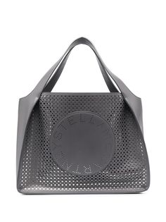 Stella McCartney сумка-тоут Stella Logo с перфорацией