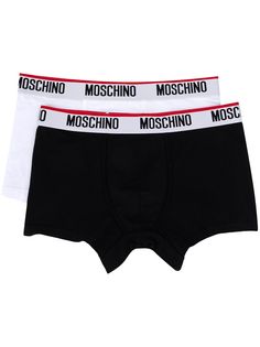 Moschino комплект боксеров кроя слим с логотипом