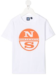 North Sails Kids футболка с логотипом