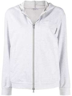 Brunello Cucinelli куртка на молнии с капюшоном