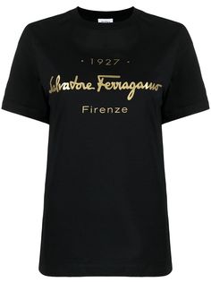 Salvatore Ferragamo футболка 1927 Signature