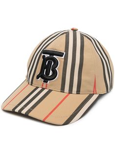 Burberry бейсболка в полоску Icon Stripe