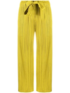 Pleats Please Issey Miyake укороченные плиссированные брюки