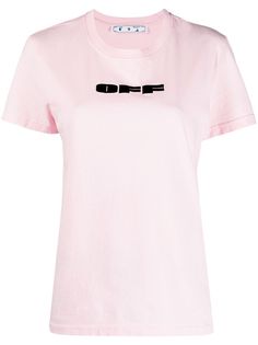 Off-White футболка с логотипом