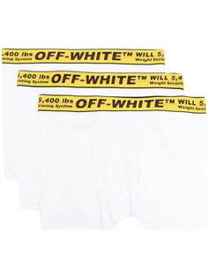 Off-White комплект из трех боксеров