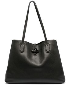 Longchamp большая сумка на плечо Roseau