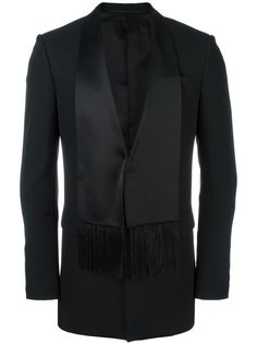 Givenchy пиджак с лацканами-шарфом