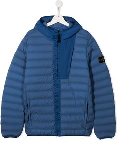 Stone Island Junior пуховик на молнии