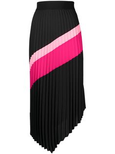 DKNY плиссированная юбка асимметричного кроя