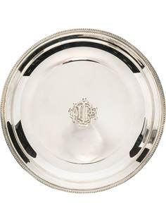 Christian Dior тарелка pre-owned с тисненым логотипом