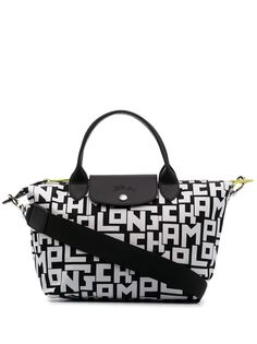 Longchamp маленькая сумка-тоут Le Pliage с логотипом