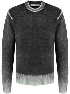 Acne Studios джемпер с эффектом потертости