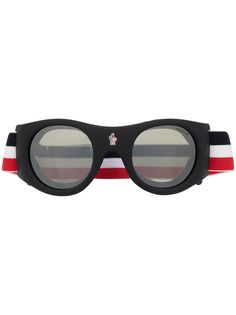 Moncler Eyewear солнцезащитные очки в круглой оправе