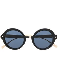 Max Mara солнцезащитные очки в круглой оправе
