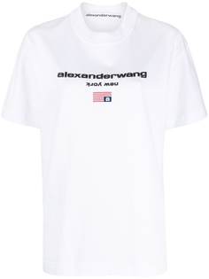 Alexander Wang футболка с логотипом