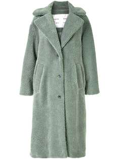 Proenza Schouler White Label пальто оверсайз Teddy Bear