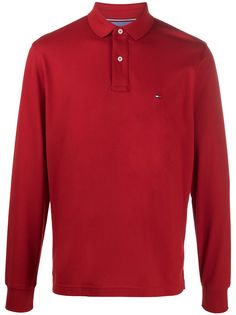 Tommy Hilfiger рубашка поло из ткани пике