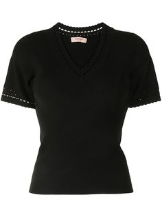 TWINSET топ тонкой вязки в рубчик