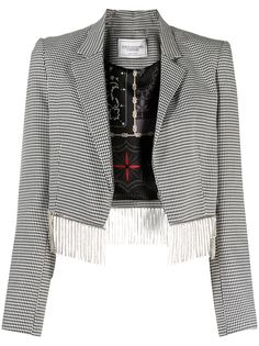 Forte Dei Marmi Couture блейзер в ломаную клетку