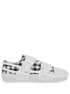 Burberry кроссовки Webb в клетку гингем