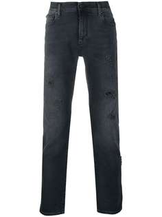 Off-White джинсы bootcut с прорезями
