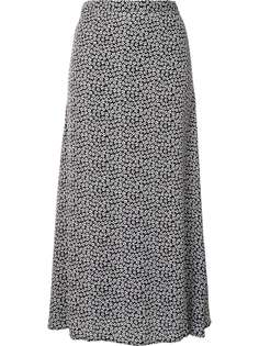 Reformation юбка миди Bea с цветочным принтом