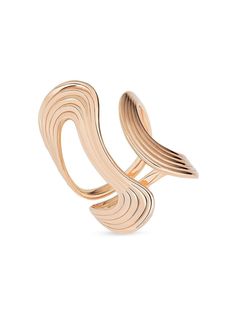Fernando Jorge незамкнутое кольцо Stream Lines из розового золота
