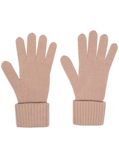 N.Peal трикотажные перчатки в рубчик