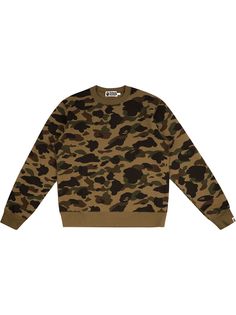 A BATHING APE® джемпер 1st Camo Crewneck