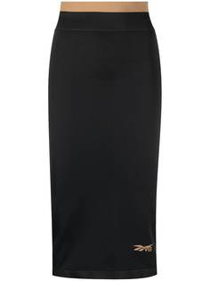 Reebok x Victoria Beckham бесшовная юбка-карандаш с логотипом