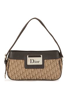 Christian Dior сумка-тоут Street Chic pre-owned с узором Trotter
