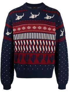 Alanui джемпер West X-Mas Eve Fairisle