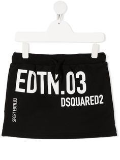 Dsquared2 Kids юбка с принтом