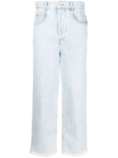 Isabel Marant Étoile укороченные джинсы с завышенной талией