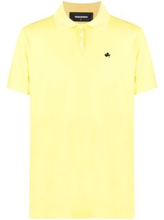 Dsquared2 рубашка поло с вышивкой