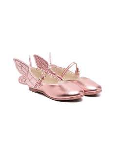 Sophia Webster Mini балетки Chiara с вышивкой