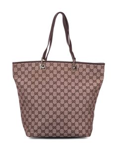 Gucci Pre-Owned сумка-тоут с монограммой GG