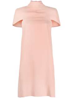 Victoria Victoria Beckham платье мини с кейпом