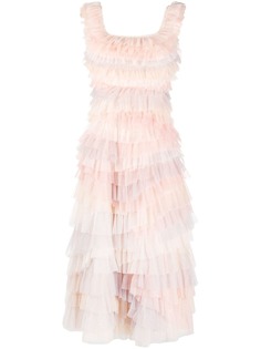 Needle & Thread платье миди Petra Ballerina с оборками