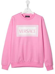 Young Versace толстовка с архивным логотипом
