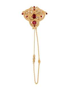 Dolce & Gabbana декорированная брошь