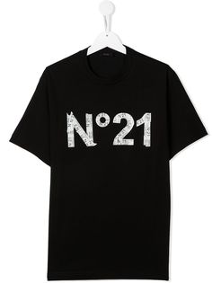 Nº21 Kids футболка с логотипом