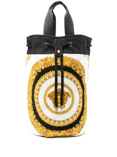 Versace пляжная сумка с принтом Medusa