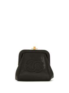 Chanel Pre-Owned кошелек для монет с вышитым логотипом CC
