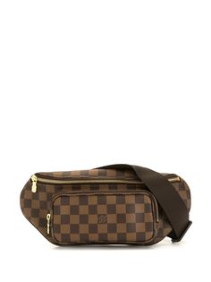 Louis Vuitton поясная сумка Damier Ebène Melville pre-owned 2006-го года