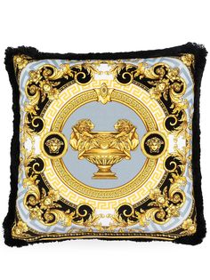 Versace подушка с принтом Barocco