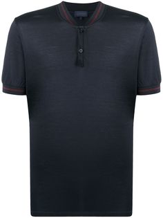 LANVIN рубашка поло без воротника