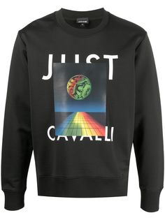 Just Cavalli толстовка с логотипом