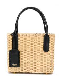 Thom Browne плетеная сумка-корзина