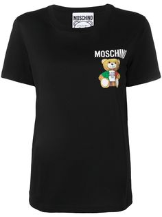 Moschino футболка с принтом Teddy Bear
